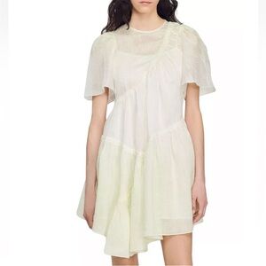 Sandro Kiarane Tiedye Linen Dress - S